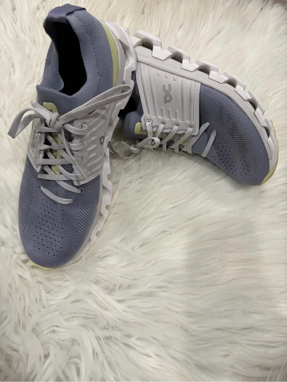 On Running Women's Sneakers in Light Lavender and White